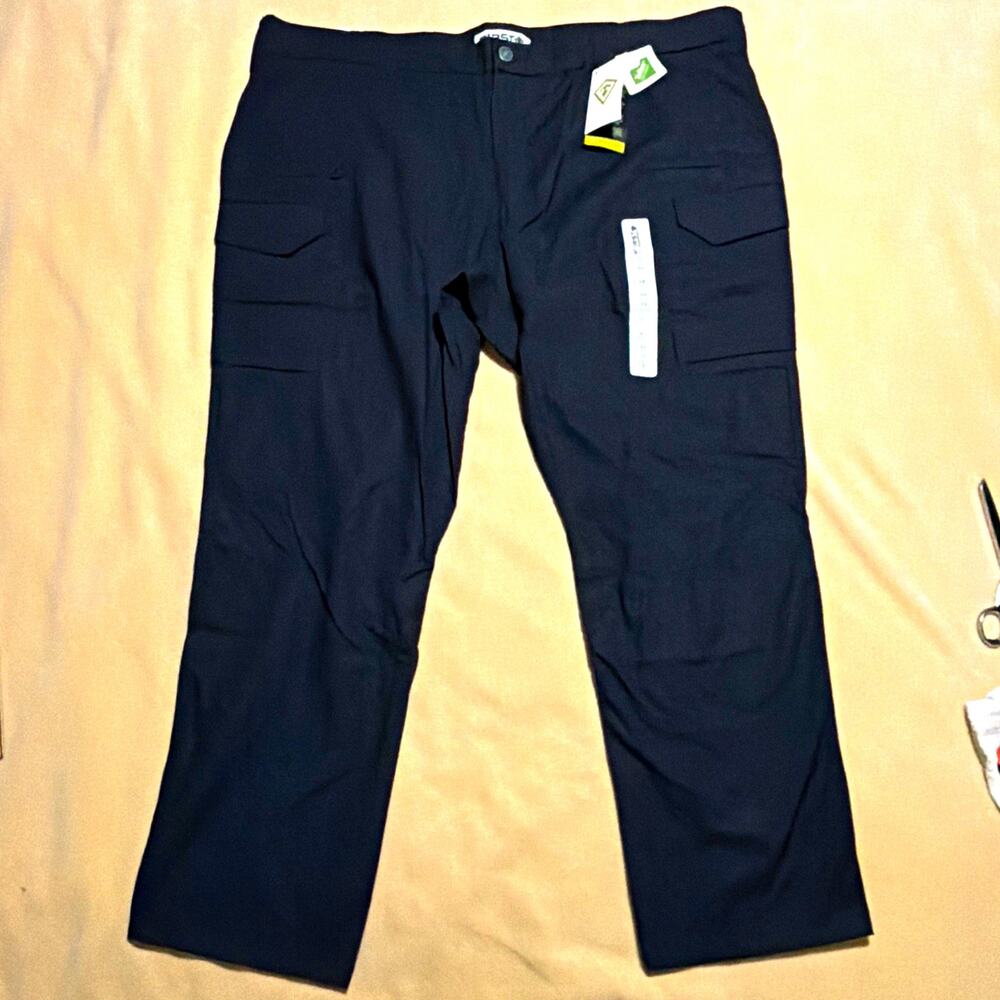 NWT First Tactical Men's Pants Teflon Material Black Solid Size 48x34 Regular